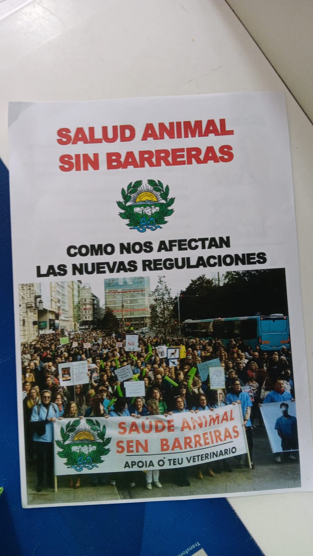 Cartel Saúde Animal sen Barreiras